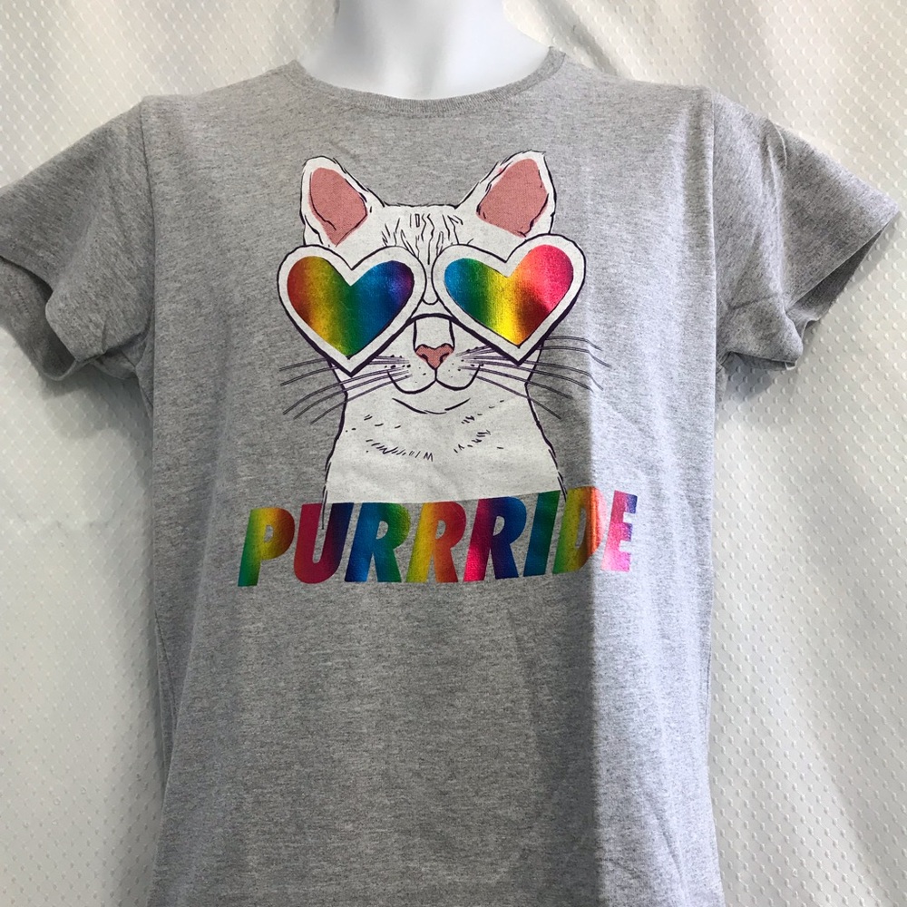 Gay Pride Rain Bowl T-Shirt Size Medium & Large
